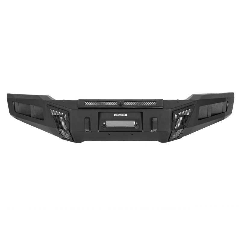 Ford F-150 Bumper - Front - Go Rhino - BR6, Winch-Ready - Textured Black - `17-`20 Ford F-150 Bumper - Front - Go Rhino - BR6, Winch-Ready - Textured Black - `17-`20